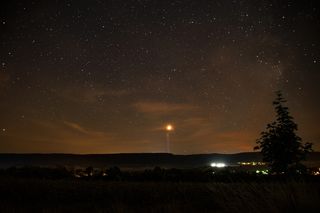星星，天空，温德，黑暗，夜晚，夜空，火星，行星
