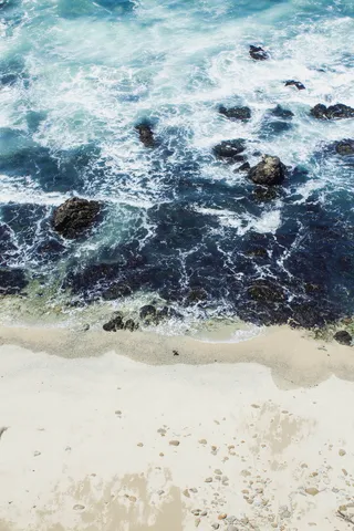 美国, 马林岬角, 马林县, 海洋, 海滩, 蓝色, 太平洋, 海