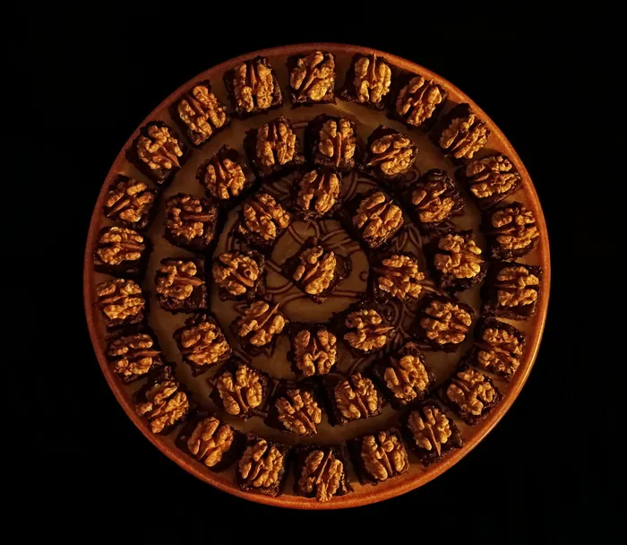 蛋糕，坚果蛋糕，糕点，圣诞烘焙，甜点，甜食，甜食，甜食，美味