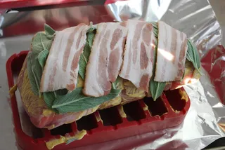 烤猪肉、鼠尾草、美食、猪肉、肉、培根、食品、食品和饮料