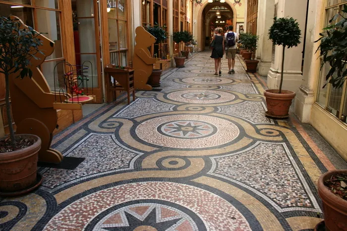 马赛克，galerie vivienne，巴黎，建筑，图案，建筑结构，建筑，地毯装饰