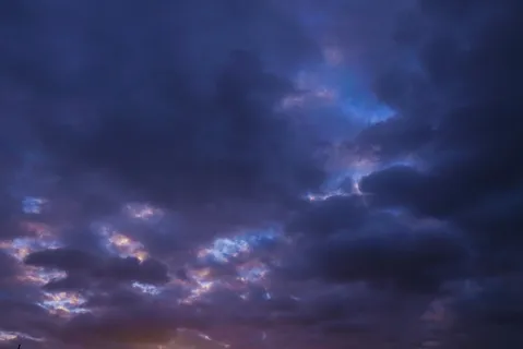 多云的天空 多云的天空
