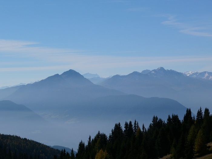 山，自然，秋天，高山，全景，无色，风景-自然，自然之美