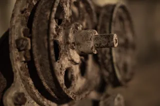 第一次世界大战, 战壕, 泵, 水泵, 1914, 散景, 弱光, 机械