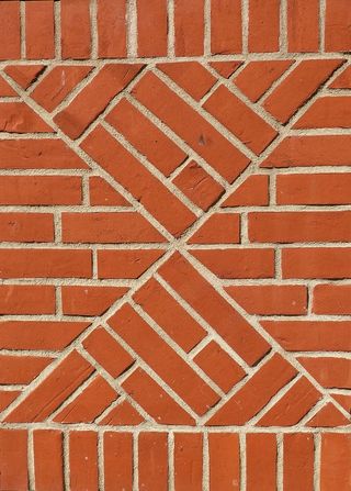 砖块、桁架、装饰、建筑、图案、矩形、三角形