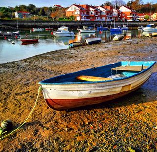 巴萨，ria，渔业，科斯塔，普伦西亚，海船，水，运输方式