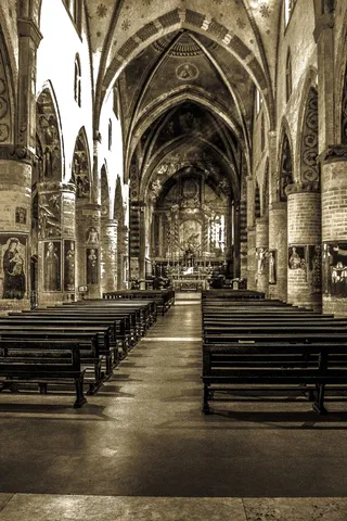 教堂，圣方济各，中堂，赞美，中堂，建筑，圣方济各教堂，意大利