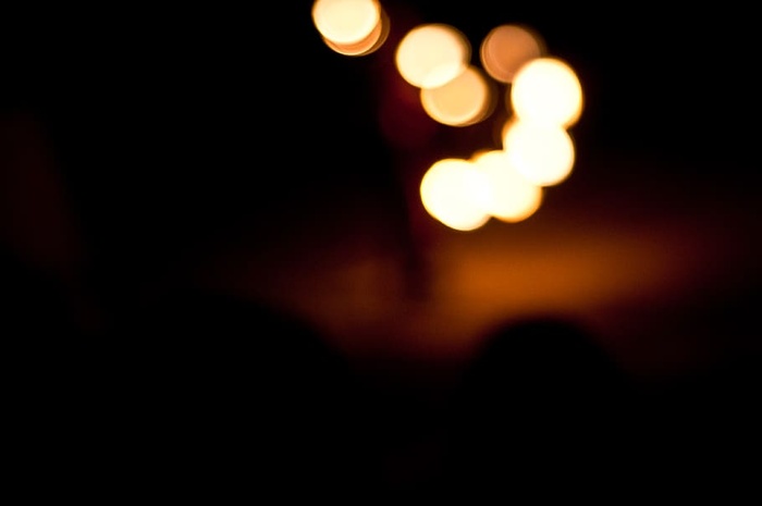 转向，灯光，灯光，打开，夜间，离焦，照明，黑暗