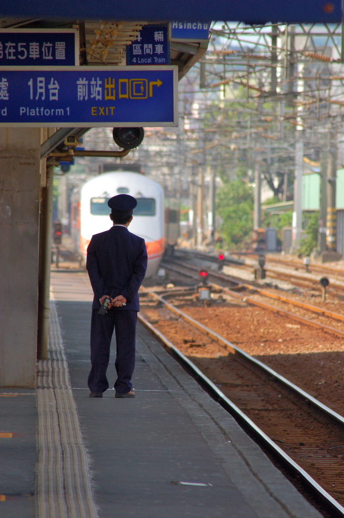 街道、交通系统、人员、道路、列车长、列车、一人、全长