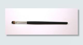 黑色眼影刷，画笔，化妆，绘画，铅笔，脸，女人，阴影