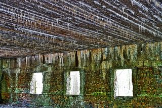 废弃、混凝土、掩体、腐烂、结构、防御工事、希特勒、建筑