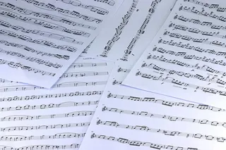 音乐，乐谱，谱号，音乐家，声音，旋律，作曲家，演奏