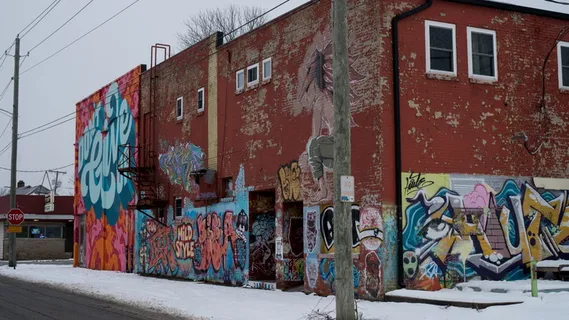 涂鸦、艺术、壁画、绘画、墙壁、社区、城市、建筑