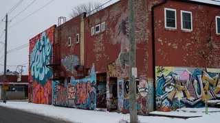 涂鸦、艺术、壁画、绘画、墙壁、社区、城市、建筑