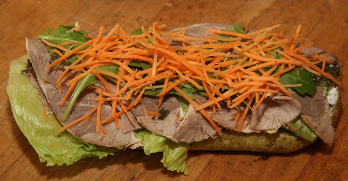 三明治、羊腿、羊羔肉、味道、食物、沙拉、餐饮、点心