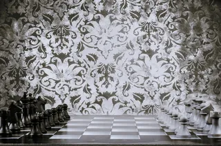 黑，白，棋盘，棋子，象棋，隐喻，棋盘，商业