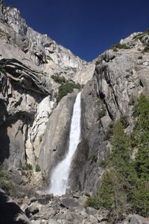 自然、岩石、景观、山脉、旅游、约塞米蒂、下瀑布、瀑布 自然、岩石、景观、山脉、旅游、约塞米蒂、下瀑布、瀑布