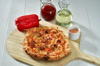 美国，奥维尔，食品和饮料，食品，披萨，新鲜度，餐桌，番茄