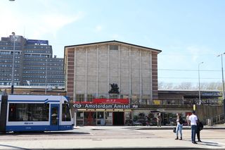 建筑，现代，城市，水平，建筑，城区，旅游，阿姆斯特丹