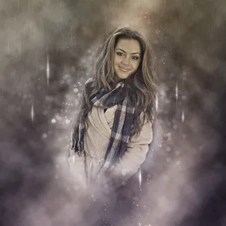 年轻, 女孩, 模型, 美, 人类, 女性, 白种人, 人