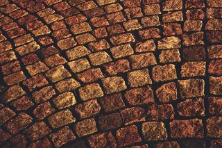 老石墙的特写纹理照片