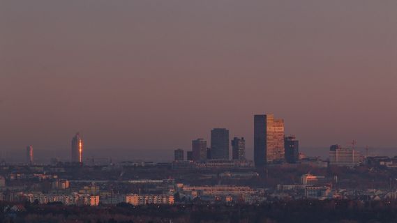 维也纳，城市，展望，美景，摩根洛特，建筑，日出，奥地利