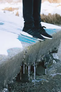 美国，纽约，耐克，水泥，运动鞋，涂鸦，油漆，雪