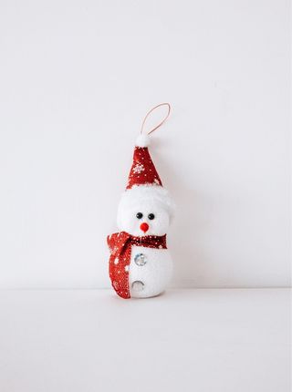 圣诞节，雪球，雪人，节日，庆祝，红色，帽子，圣诞节