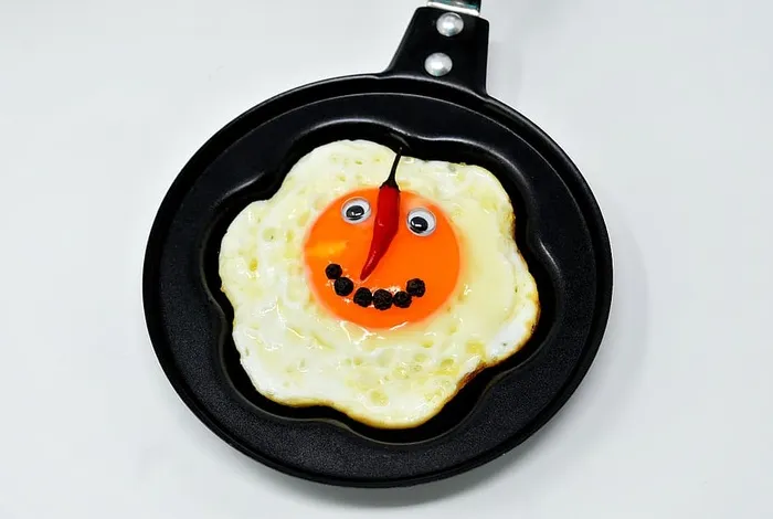 油炸，面部，搞笑，辣椒，辣椒，辣椒，辣，鸡蛋