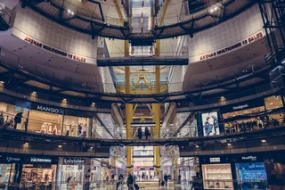 巴塞罗那，西班牙，购物中心，购物中心，芒果，建筑，建筑结构，室内