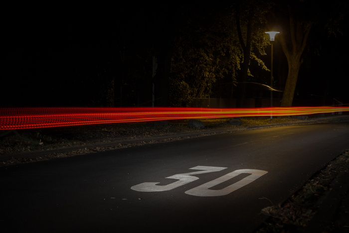 延时摄影，道路，时间，延时，照片，转弯，汽车，尾灯