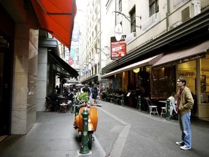 澳大利亚墨尔本，维多利亚市，建筑，建筑外观，建筑结构，街道