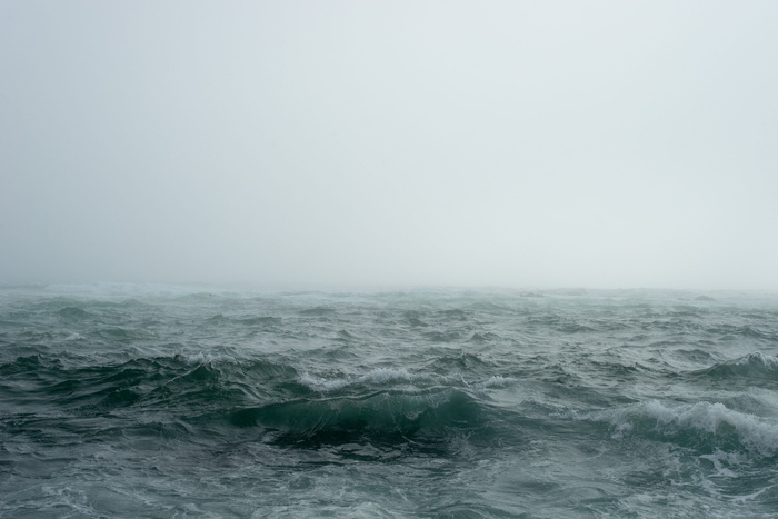海浪、雾、雾、自然、海洋、户外、海洋、天空