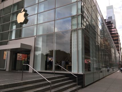 美国，纽约，苹果第五大道，科技，旅游，观光，街景，纽约市