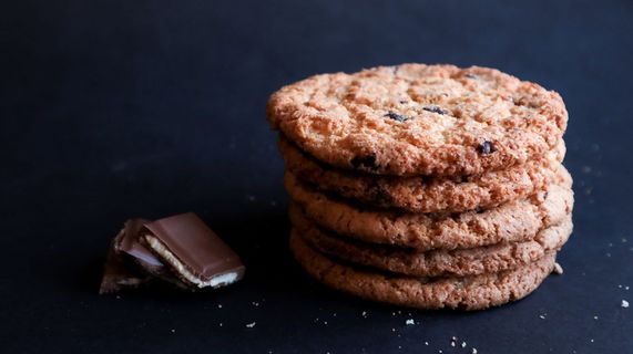 饼干，面包，饼干，汉堡，糖果，巧克力，食物，甜点