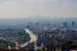 美国洛杉矶，道路，概览，城市，景观，大城市，摩天大楼