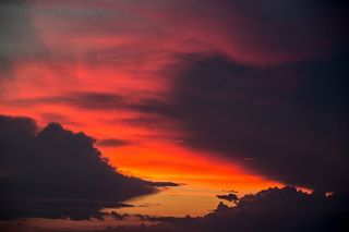 黎明，黄昏，光线，自然，风景，天空，日出，日落