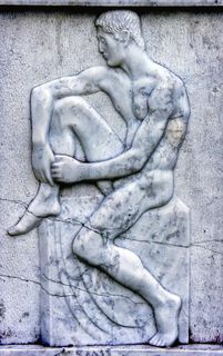 男性，男人，人物，身体，雕塑，艺术，雕像，老人