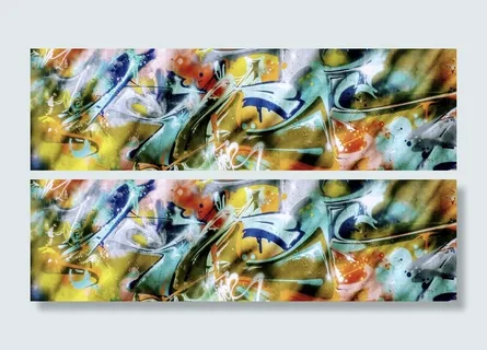 五彩抽象画, 背景, 涂鸦, 多彩, 壁画, 墙, 艺术, 街头艺术