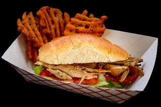 食物，三明治，汉堡，薯条，猪肉，健康，古巴，古巴