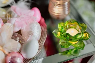 复活节餐桌装饰