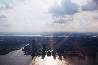 one world observatory，美国，纽约，one world trade center，dom tower，new jersey，newark，water