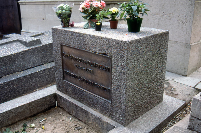 法国，巴黎，lachaise，morrison，墓地，植物，盆栽，花