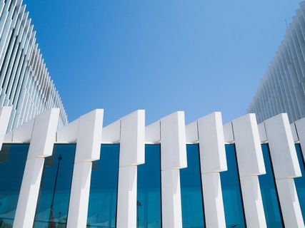 葡萄牙里斯本，edp总部，建筑，旅游，对称，天空，建筑