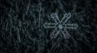 雪花，宏观，雪花，特写，信仰，聚焦前景，宗教，无人