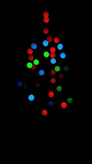 圣诞节，灯，散景，阴影，绿色，红色，蓝色，照明