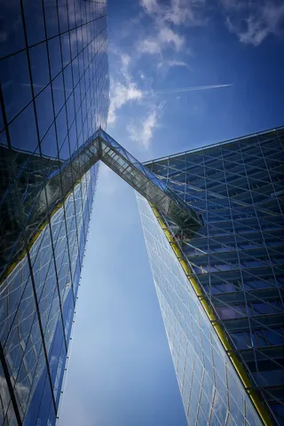 建筑、天空、现代、城市、桥梁、商业、经济、商业世界