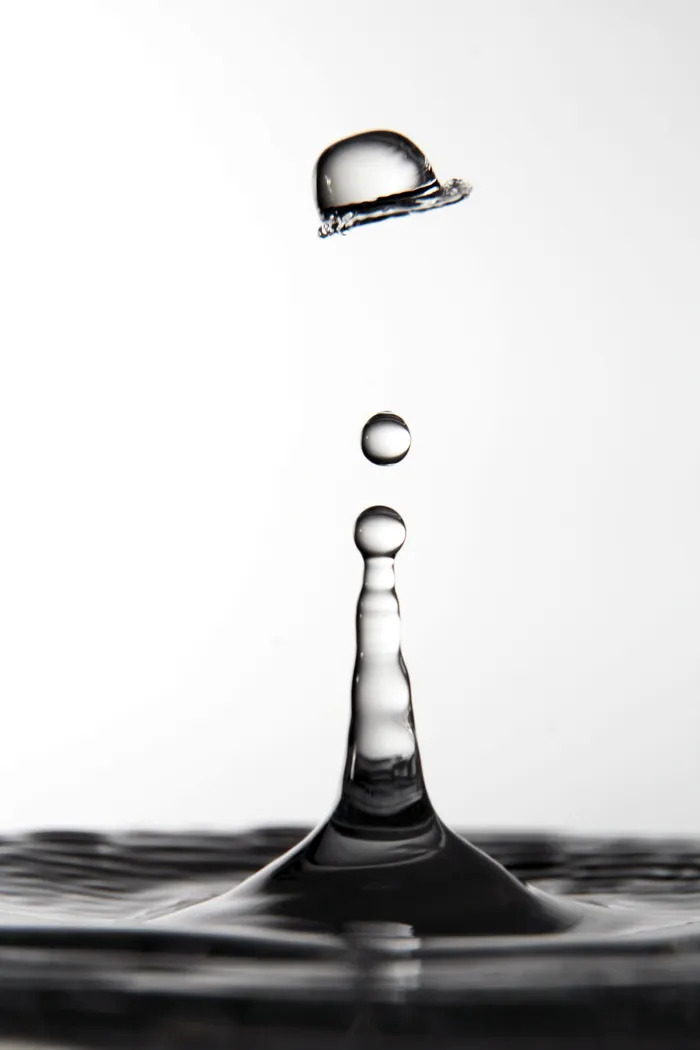 水滴，动作，工作室拍摄，室内，水，特写，水滴，没有人