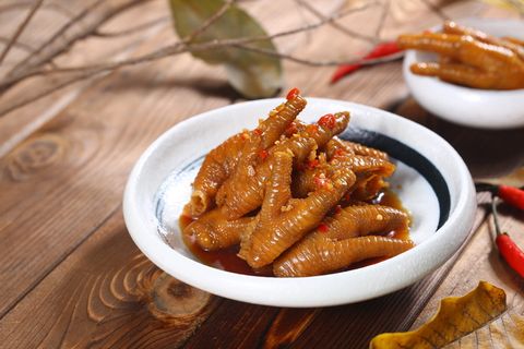 捉凤凰，掌叶，辛辣，食，饮，木料，新鲜，无人