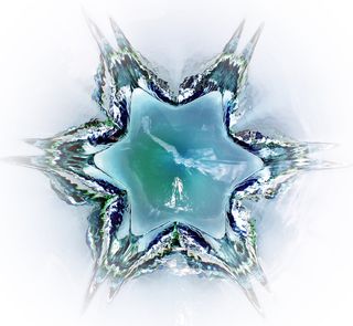 玻璃艺术，设计，玻璃，现代，玻璃碗，装饰，吹制，明亮